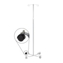 Dynarex 10554 IV Pole Caster