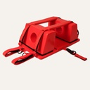 Code Blue Care Deluxe Head Immobilizer – Orange