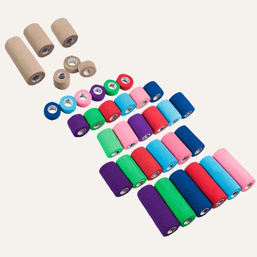 Dynarex Sensi-Wrap Self-Adherent Bandage Rolls - Not made with Natural Rubber Latex
