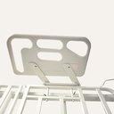 Dynarex Generation Bed LTC Swing Down Rail, Off White