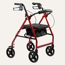 DME Care Solutions DynaGo™ Quad 8 - Aluminum Rollator with 7.5 inch Wheels