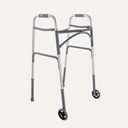 Bari+Max Bariatric Dual Release Folding Walker with Wheels
