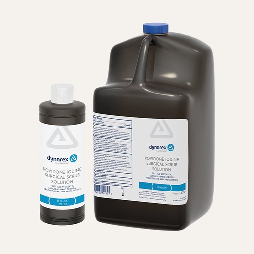 Dynarex Povidone-Iodine Scrub Solutions