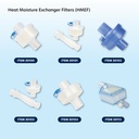 Resp-O2 Heat Moisture Exchanger Filters (HMEF)