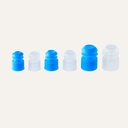 LabChoice Flange Plug Caps for Test Tubes