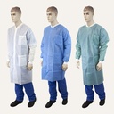 LabChoice Disposable Lab Coats w/ Pockets