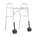 Dynarex 10166 Walker Extension Leg with Dual Wheels