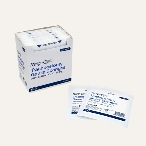 Resp-O2 Tracheostomy Sponges