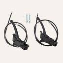 Dynarex DynaRide 10244 Transport Wheelchair Hand Brakes-Pair