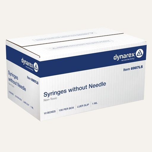 Dynarex Syringes Without Needle